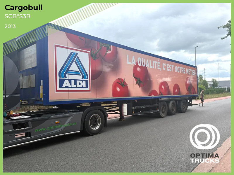 Schmitz Cargobull SCB*S3B / DHOLLANDIA 3000kg / LIFTAS / STUURAS - Semi-remorque fourgon: photos 1 Schmitz Cargobull SCB*S3B / DHOLLANDIA 3000kg / LIFTAS / STUURAS - Semi-remorque fourgon: photos 1