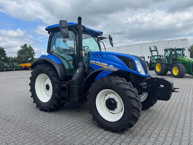New Holland T6.145 EC40 GEVEERDE VOORAS 2023 200 UUR!!! - Tracteur agricole: photos 2 New Holland T6.145 EC40 GEVEERDE VOORAS 2023 200 UUR!!! - Tracteur agricole: photos 2