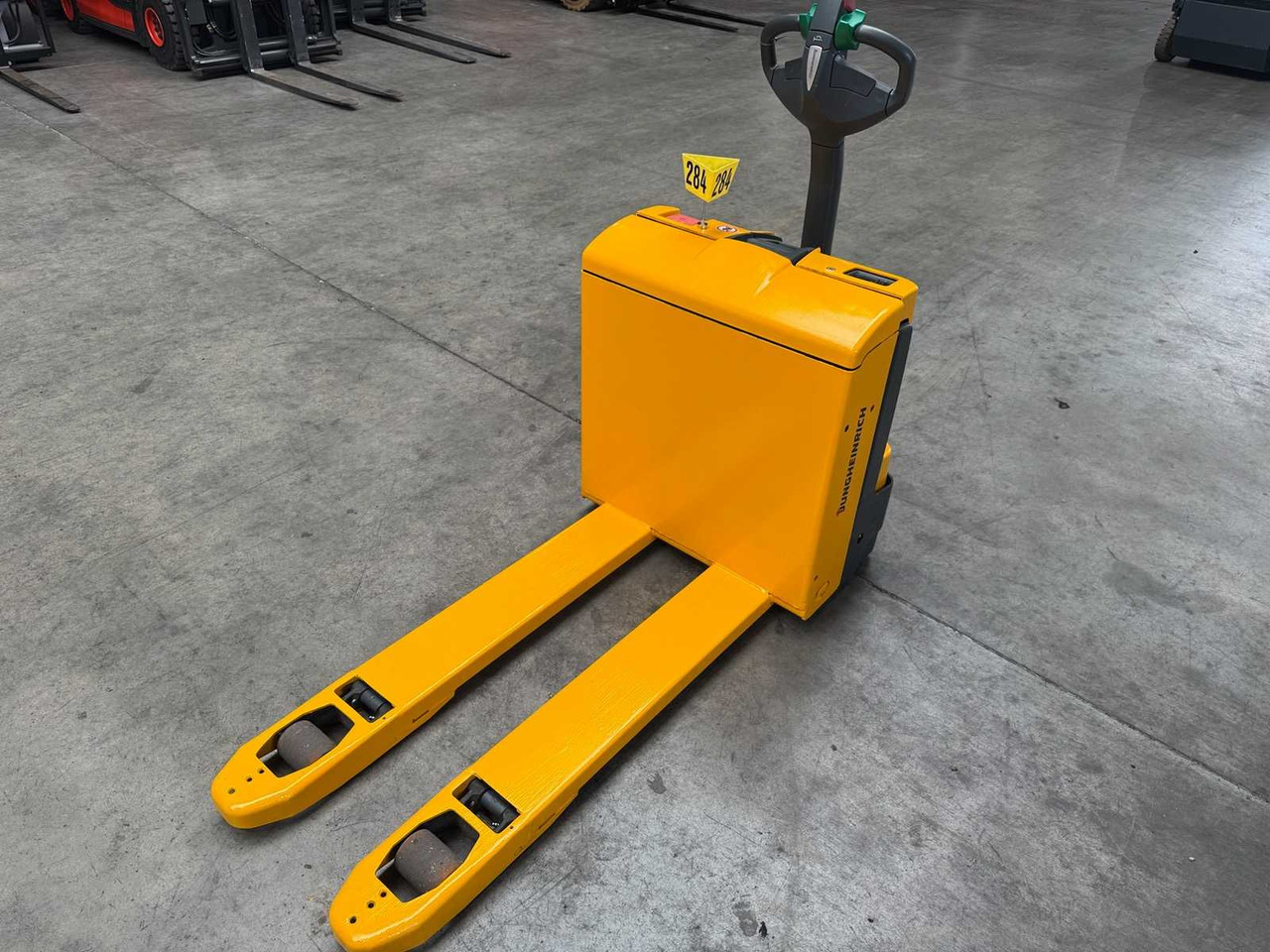 Chariot élévateur 10/2024 SERVICE+UVV 10/2026 JUNGHEINRICH EJE116 1,600KG PALLET TRUCK ANT 2,198 HOURS: photos 6