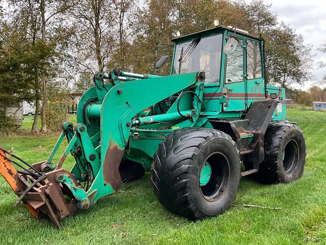 1996 AHLMANN AZ18 SHOVEL - Chargeuse sur pneus: photos 4 1996 AHLMANN AZ18 SHOVEL - Chargeuse sur pneus: photos 4