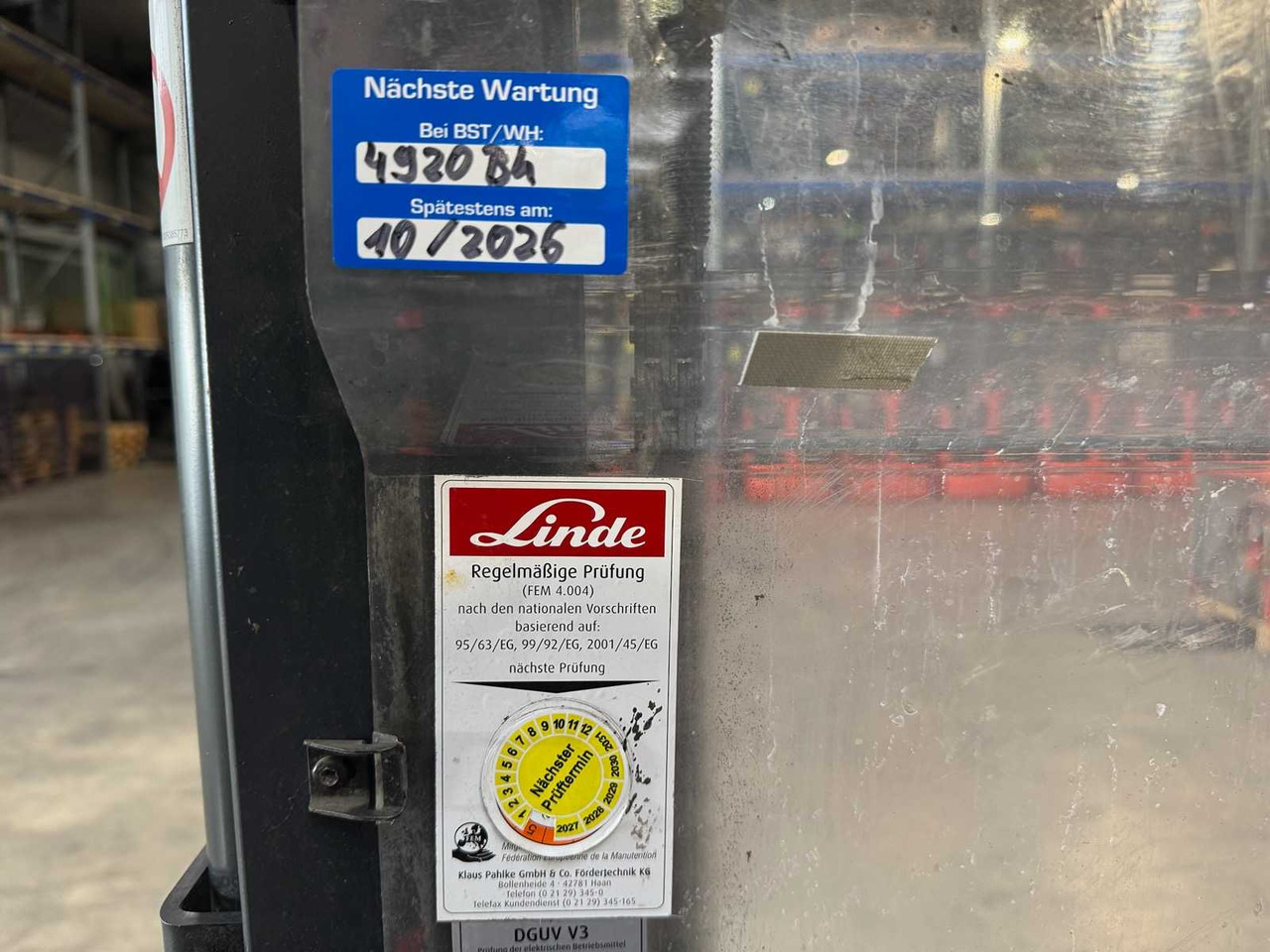 Chariot élévateur 2017 SERVICE +UVV 10/2026 LINDE L14AP EVO 1.400KG SCALE PALLET TRUCK ANT 3.817 HOURS: photos 15