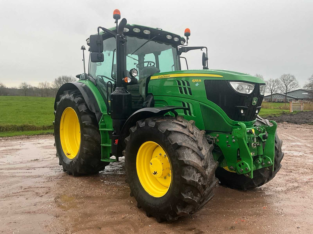 2019 JOHN DEERE 6155R AUTOPOWER FOUR WHEEL DRIVE FARM TRACTOR - Tracteur agricole: photos 4 2019 JOHN DEERE 6155R AUTOPOWER FOUR WHEEL DRIVE FARM TRACTOR - Tracteur agricole: photos 4