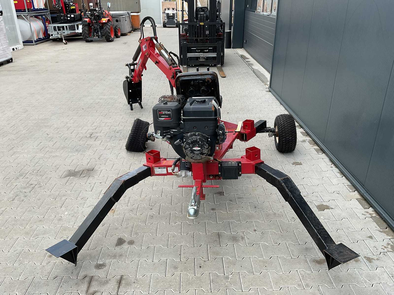 2021 EXCAVATOR WITH HITCH BACKHOE LOADER - Mini pelle: photos 4 2021 EXCAVATOR WITH HITCH BACKHOE LOADER - Mini pelle: photos 4