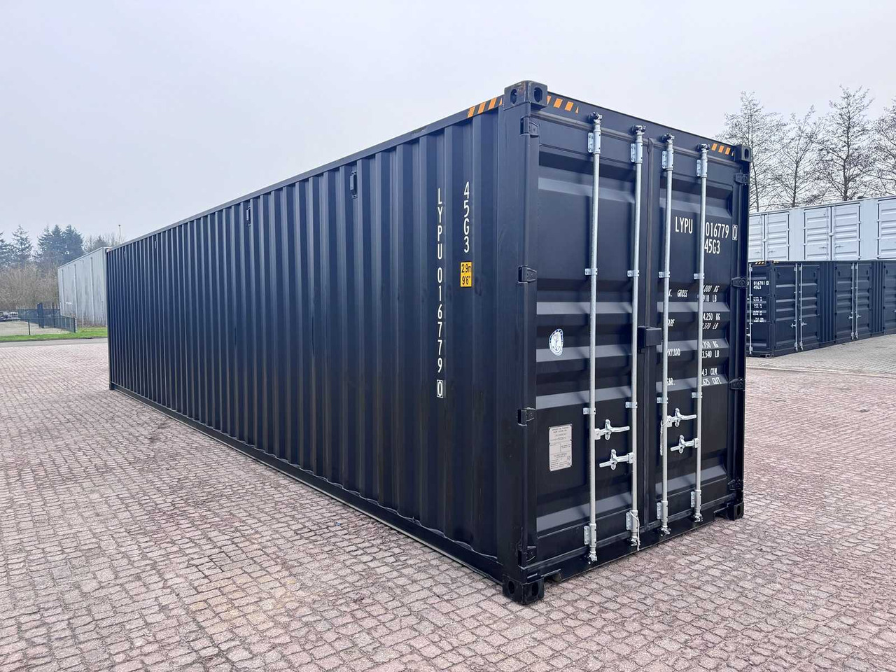 40ft High Cube shipping container with 3 side doors - Conteneur maritime: photos 5 40ft High Cube shipping container with 3 side doors - Conteneur maritime: photos 5