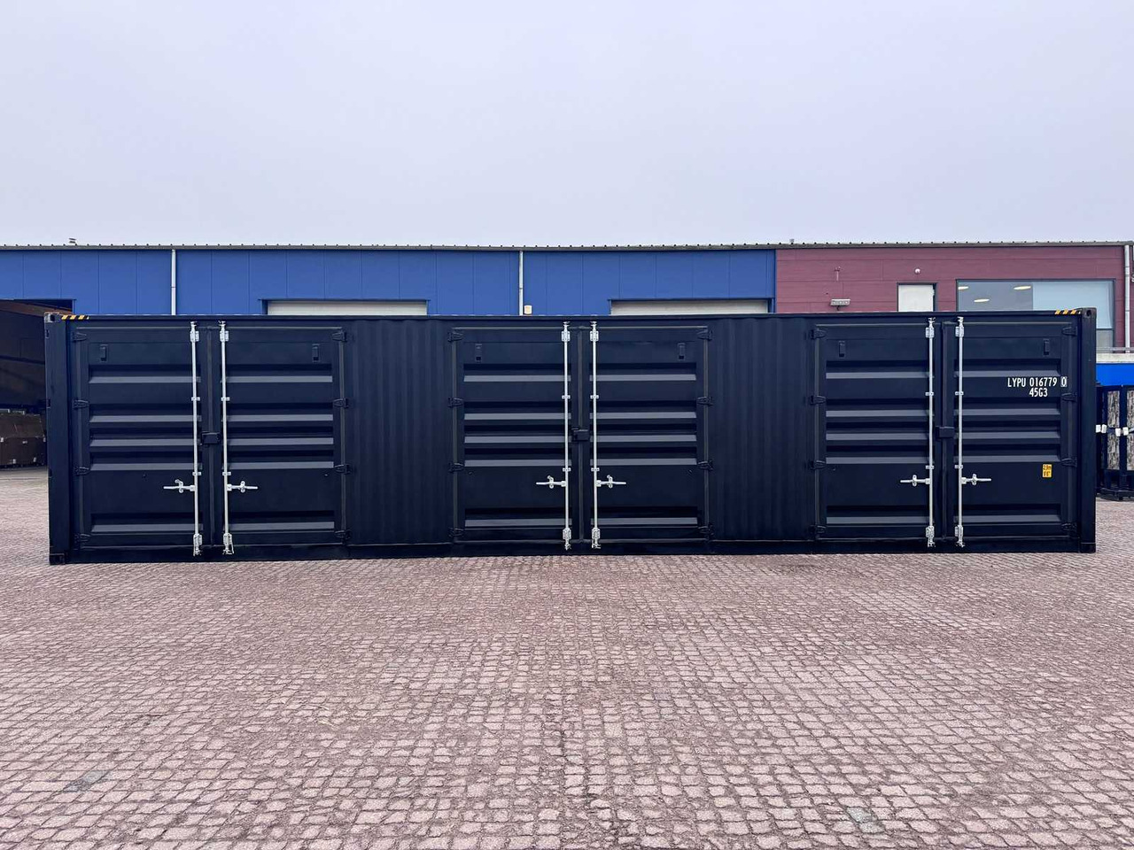 40ft High Cube shipping container with 3 side doors - Conteneur maritime: photos 1 40ft High Cube shipping container with 3 side doors - Conteneur maritime: photos 1