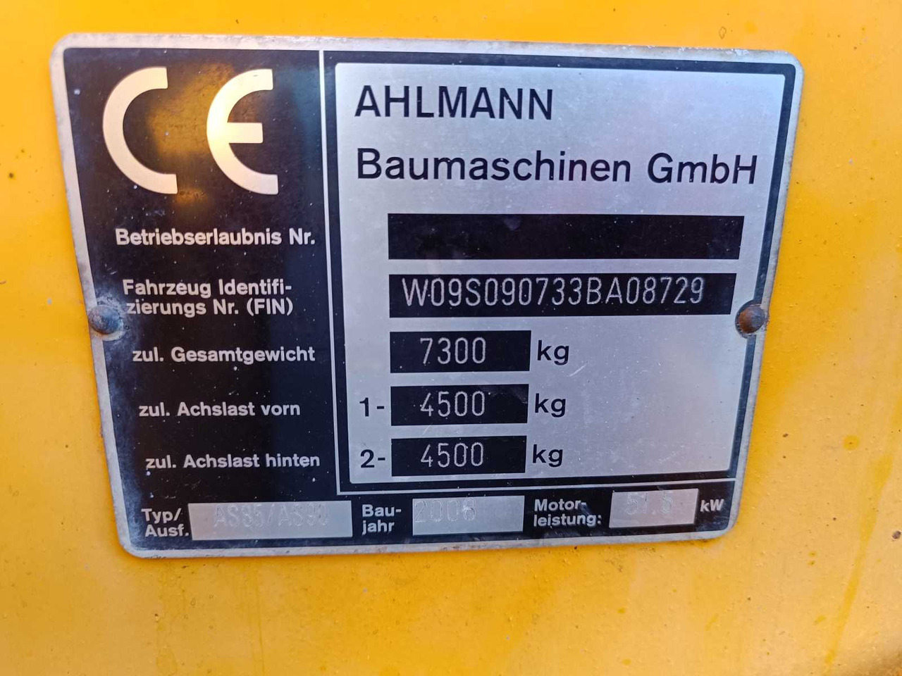 Chargeuse compacte sur chenilles AHLMANN - AS85 - COMPACT LOADER - 2008: photos 20 Chargeuse compacte sur chenilles AHLMANN - AS85 - COMPACT LOADER - 2008: photos 20