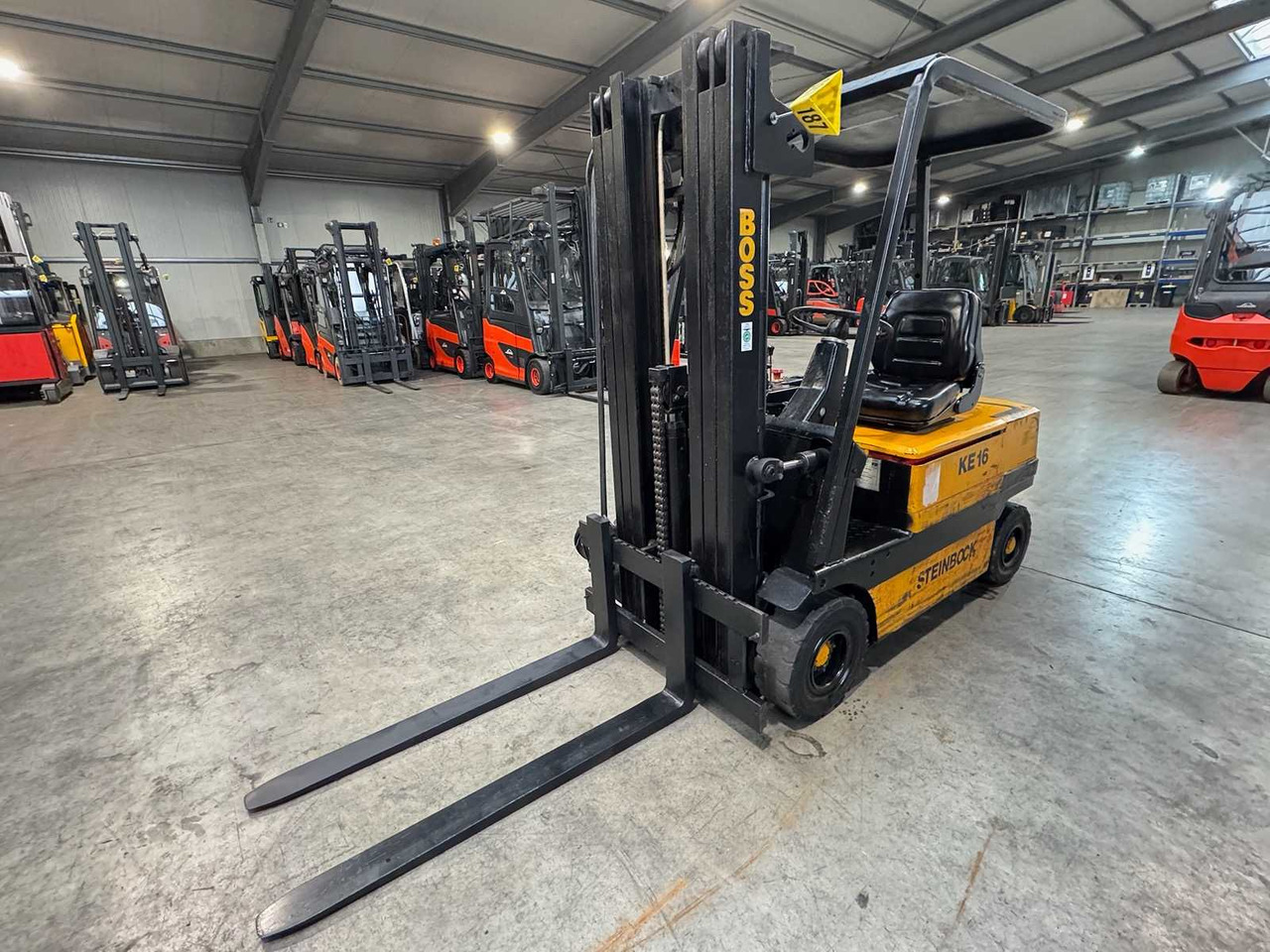 BATTERY 2012 STEINBOCK BOSS KE16 TRIPLEX 435CM 3.+4. - Chariot élévateur: photos 4 BATTERY 2012 STEINBOCK BOSS KE16 TRIPLEX 435CM 3.+4. - Chariot élévateur: photos 4