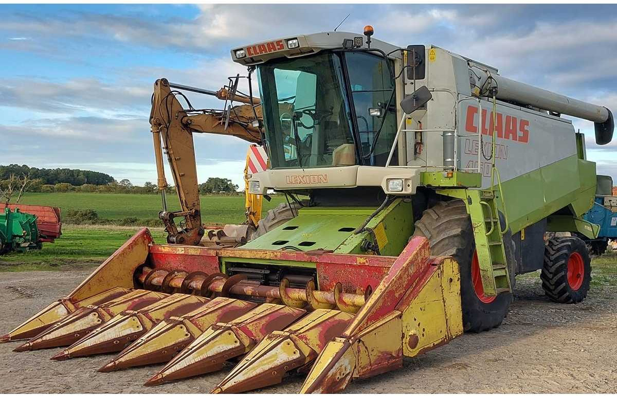 CLAAS - 2001 - LEXION 460 - COMBINE HARVESTER - Moissonneuse-batteuse: photos 3 CLAAS - 2001 - LEXION 460 - COMBINE HARVESTER - Moissonneuse-batteuse: photos 3