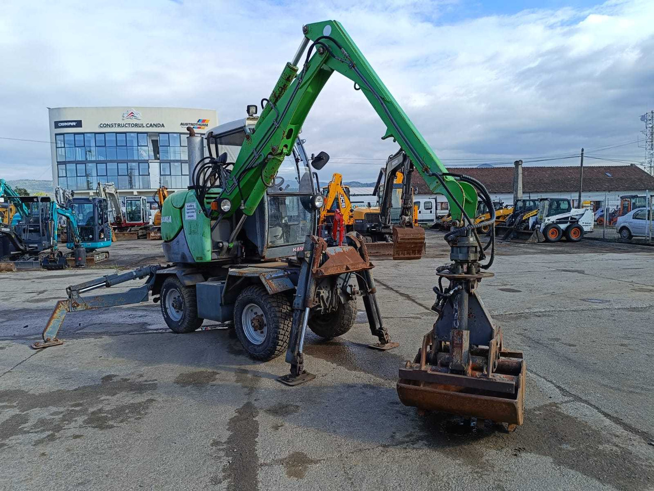 HANSA MASCHINENBAU - APZ 531 - WHEELED EXCAVATOR - 2003 - Pelle sur pneus: photos 2 HANSA MASCHINENBAU - APZ 531 - WHEELED EXCAVATOR - 2003 - Pelle sur pneus: photos 2