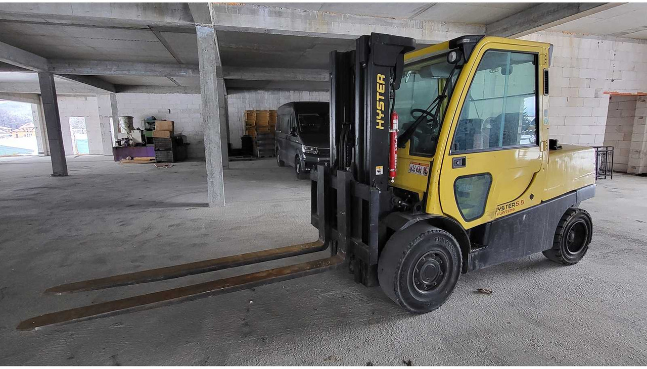 HYSTER - H5.5 FT - FORKLIFT TRUCK - 2009 - Chariot élévateur: photos 1 HYSTER - H5.5 FT - FORKLIFT TRUCK - 2009 - Chariot élévateur: photos 1