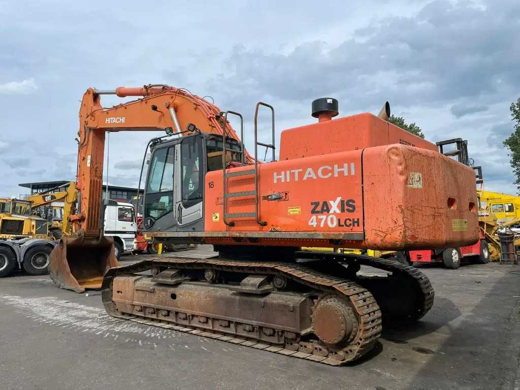 Hitachi Zaxis 470LCH - Pelle sur chenille: photos 1 Hitachi Zaxis 470LCH - Pelle sur chenille: photos 1