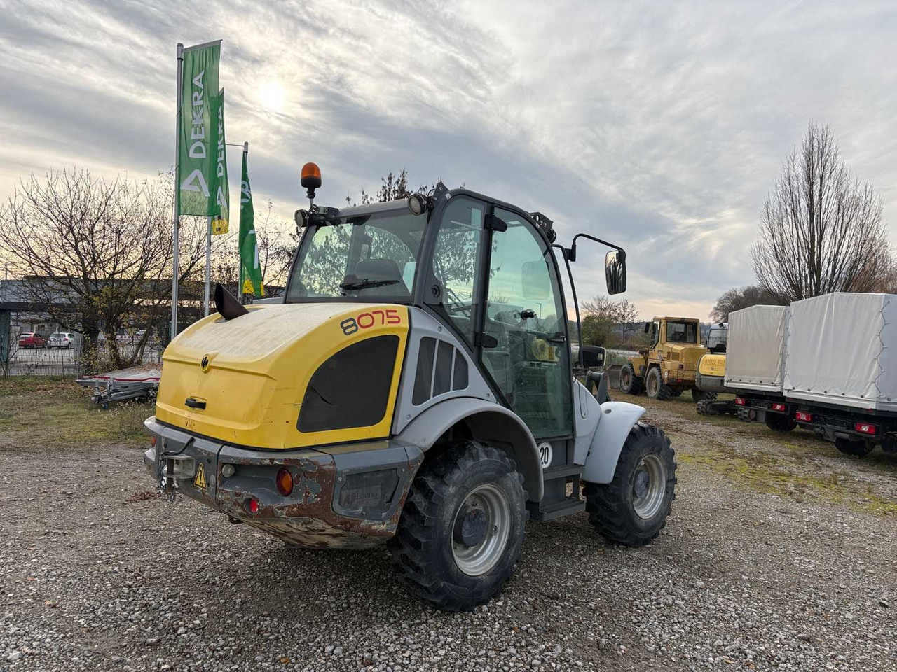 KRAMER 8075 BACKHOE LOADER - Tractopelle: photos 5 KRAMER 8075 BACKHOE LOADER - Tractopelle: photos 5