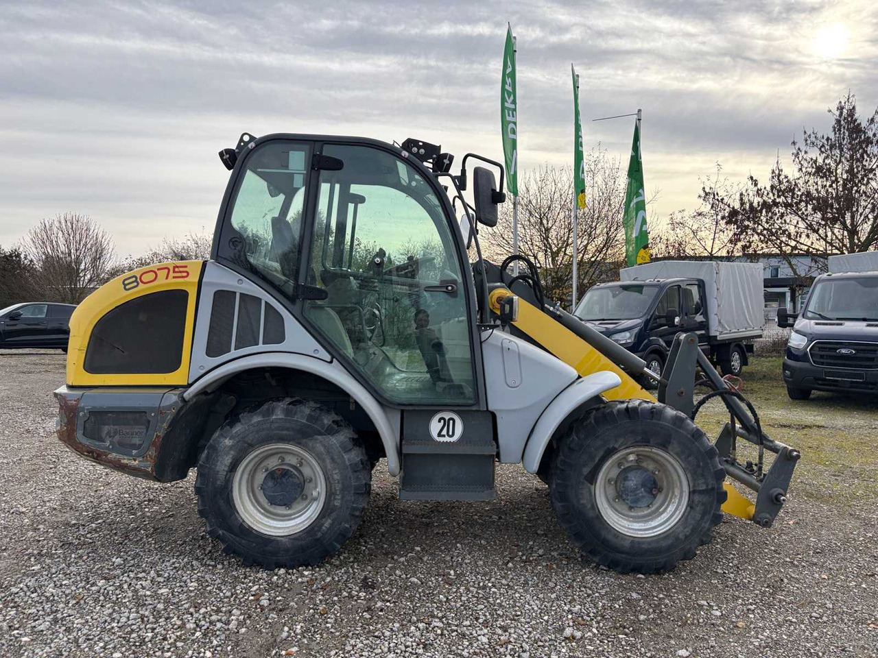 KRAMER 8075 BACKHOE LOADER - Tractopelle: photos 4 KRAMER 8075 BACKHOE LOADER - Tractopelle: photos 4