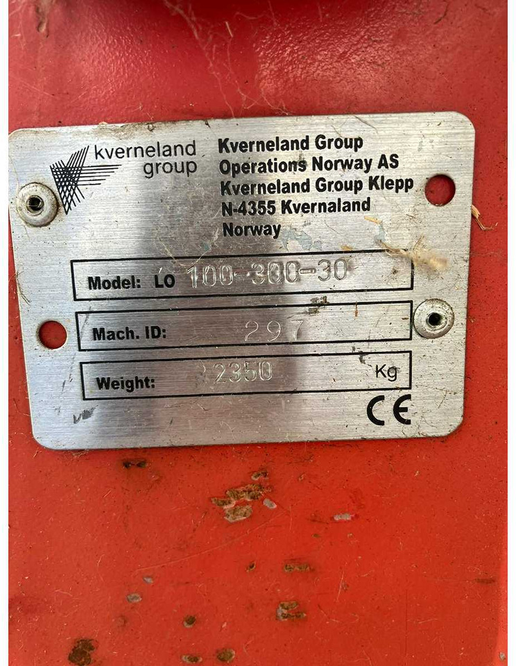 KVERNELAND - Charrue: photos 3 KVERNELAND - Charrue: photos 3