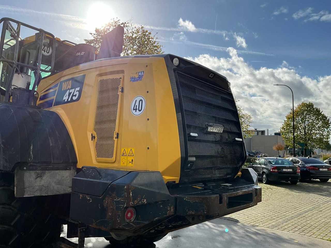 Komatsu Wa 475 - Chargeuse sur pneus: photos 5 Komatsu Wa 475 - Chargeuse sur pneus: photos 5