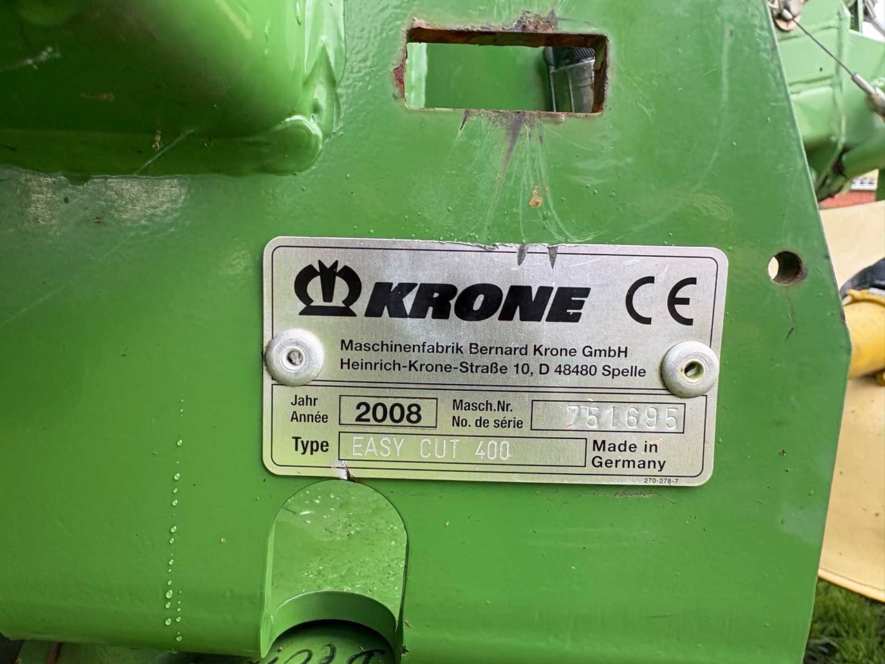 Krone EasyCut 400 - Broyeur/ Épareuse: photos 3 Krone EasyCut 400 - Broyeur/ Épareuse: photos 3