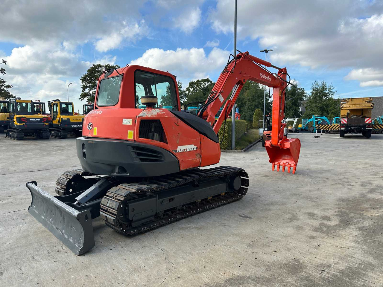 Kubota KX 185-3 - Pelle sur chenille: photos 4 Kubota KX 185-3 - Pelle sur chenille: photos 4