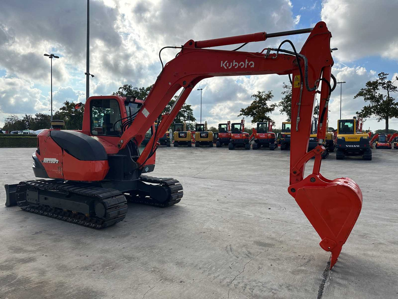 Kubota KX 185-3 - Pelle sur chenille: photos 3 Kubota KX 185-3 - Pelle sur chenille: photos 3