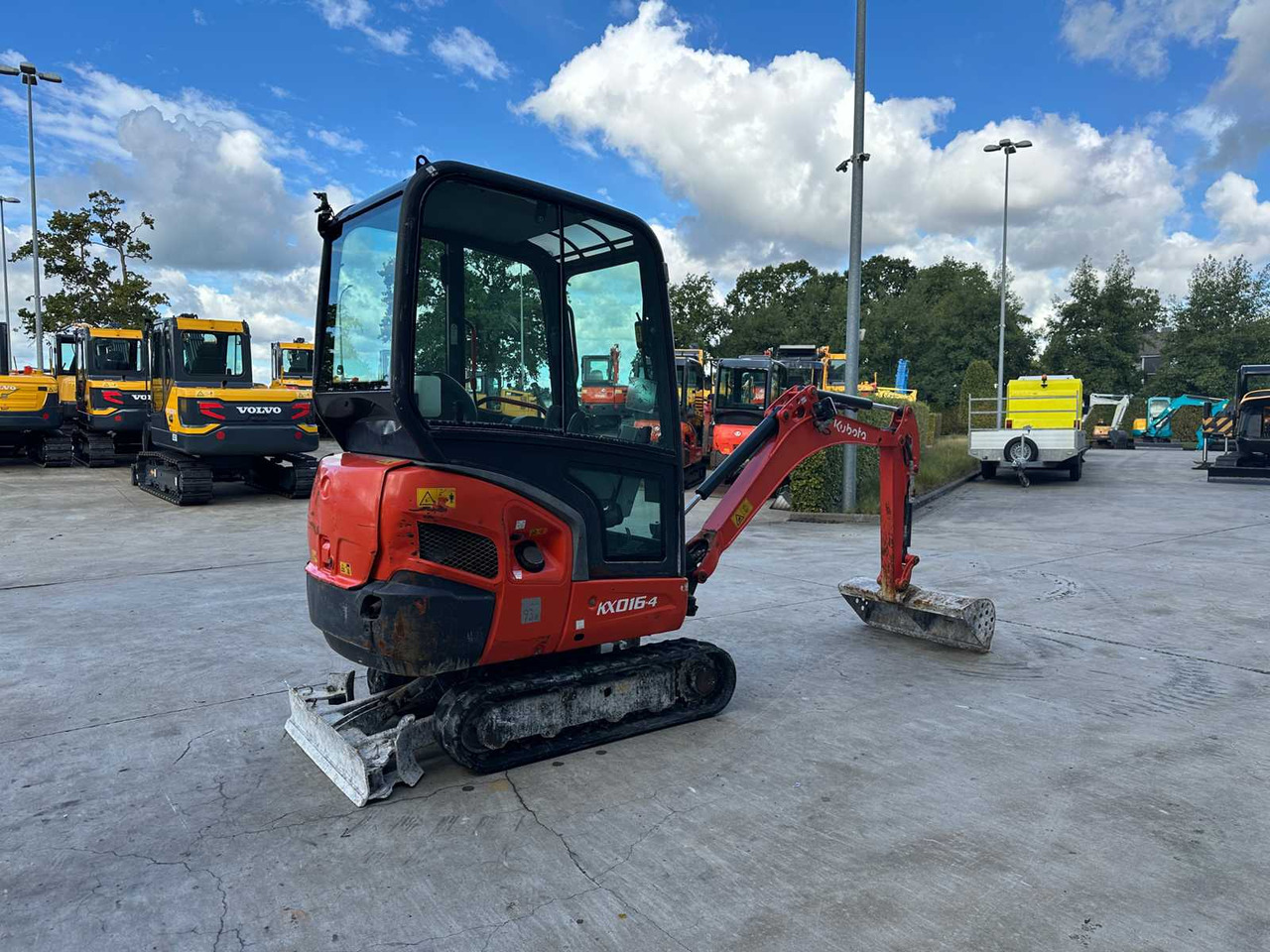 Kubota KX016-4 - Pelle sur chenille: photos 4 Kubota KX016-4 - Pelle sur chenille: photos 4