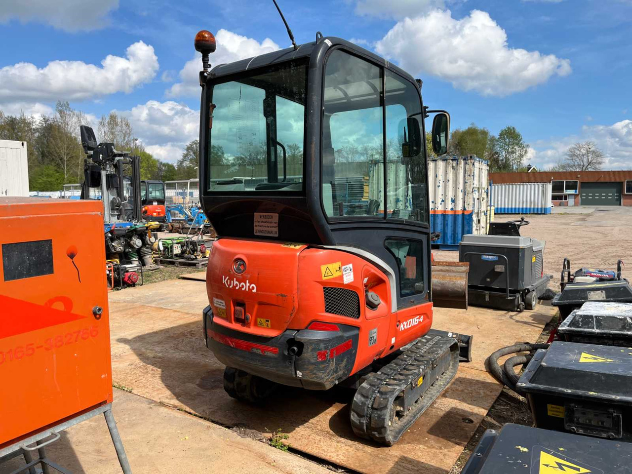 Kubota KX016-4 - Mini pelle: photos 4 Kubota KX016-4 - Mini pelle: photos 4