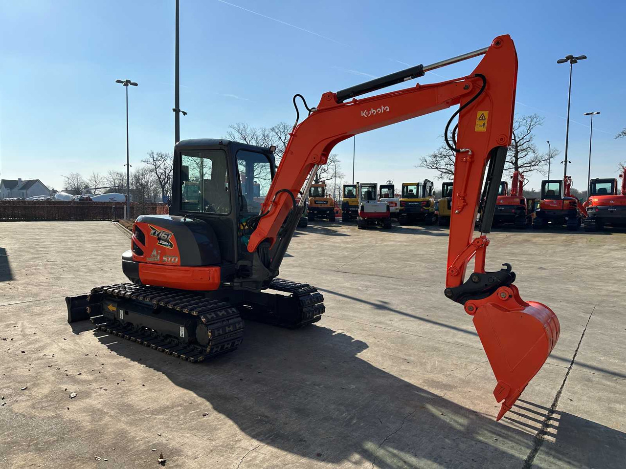Kubota KX161-3SZ - Pelle sur chenille: photos 3 Kubota KX161-3SZ - Pelle sur chenille: photos 3