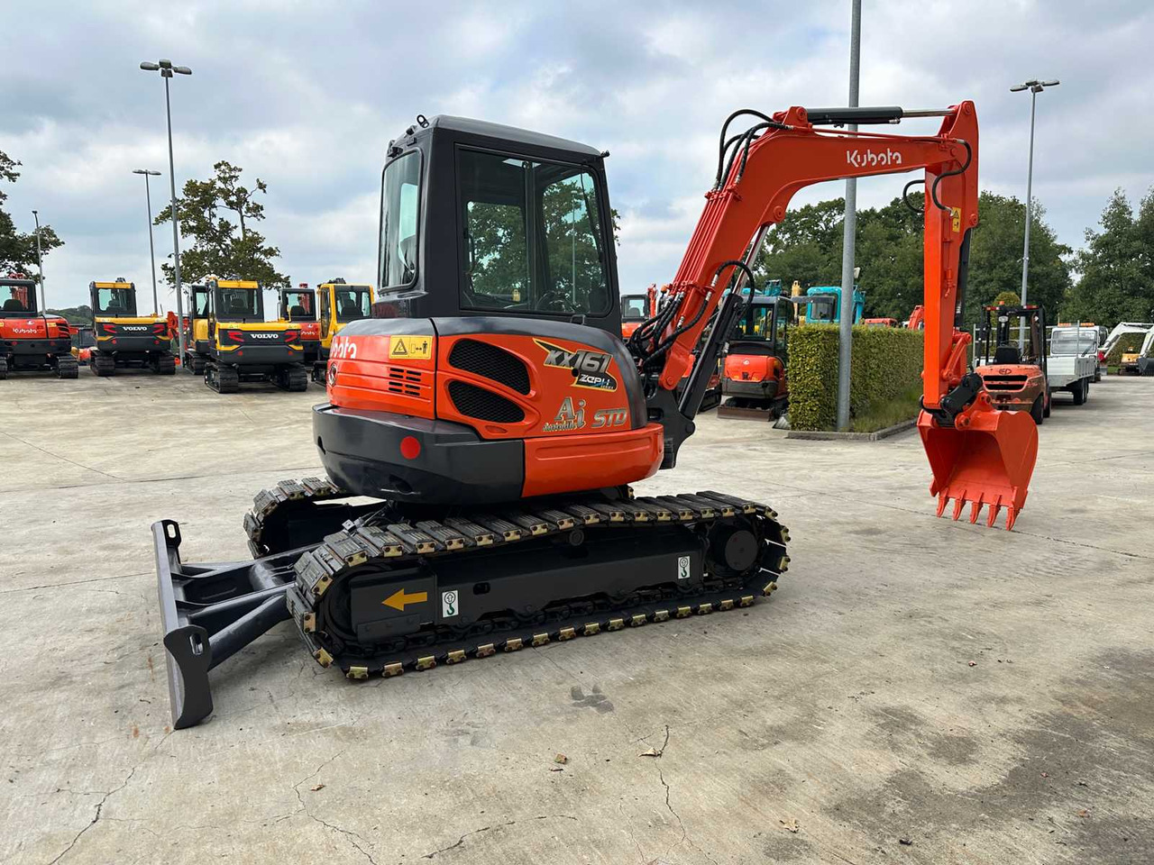 Kubota KX161-3SZ - Pelle sur chenille: photos 4 Kubota KX161-3SZ - Pelle sur chenille: photos 4