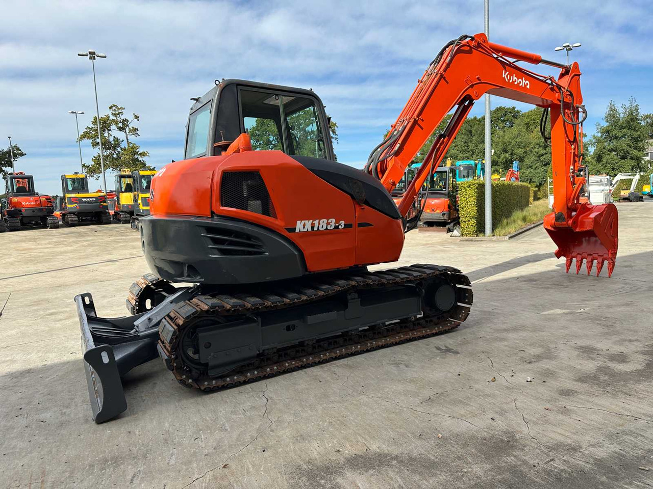 Kubota KX185-3 - Pelle sur chenille: photos 4 Kubota KX185-3 - Pelle sur chenille: photos 4
