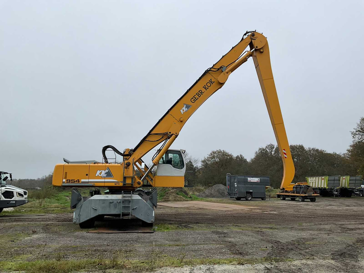 Liebherr A954C HD Litronic - Pelle sur pneus: photos 4 Liebherr A954C HD Litronic - Pelle sur pneus: photos 4