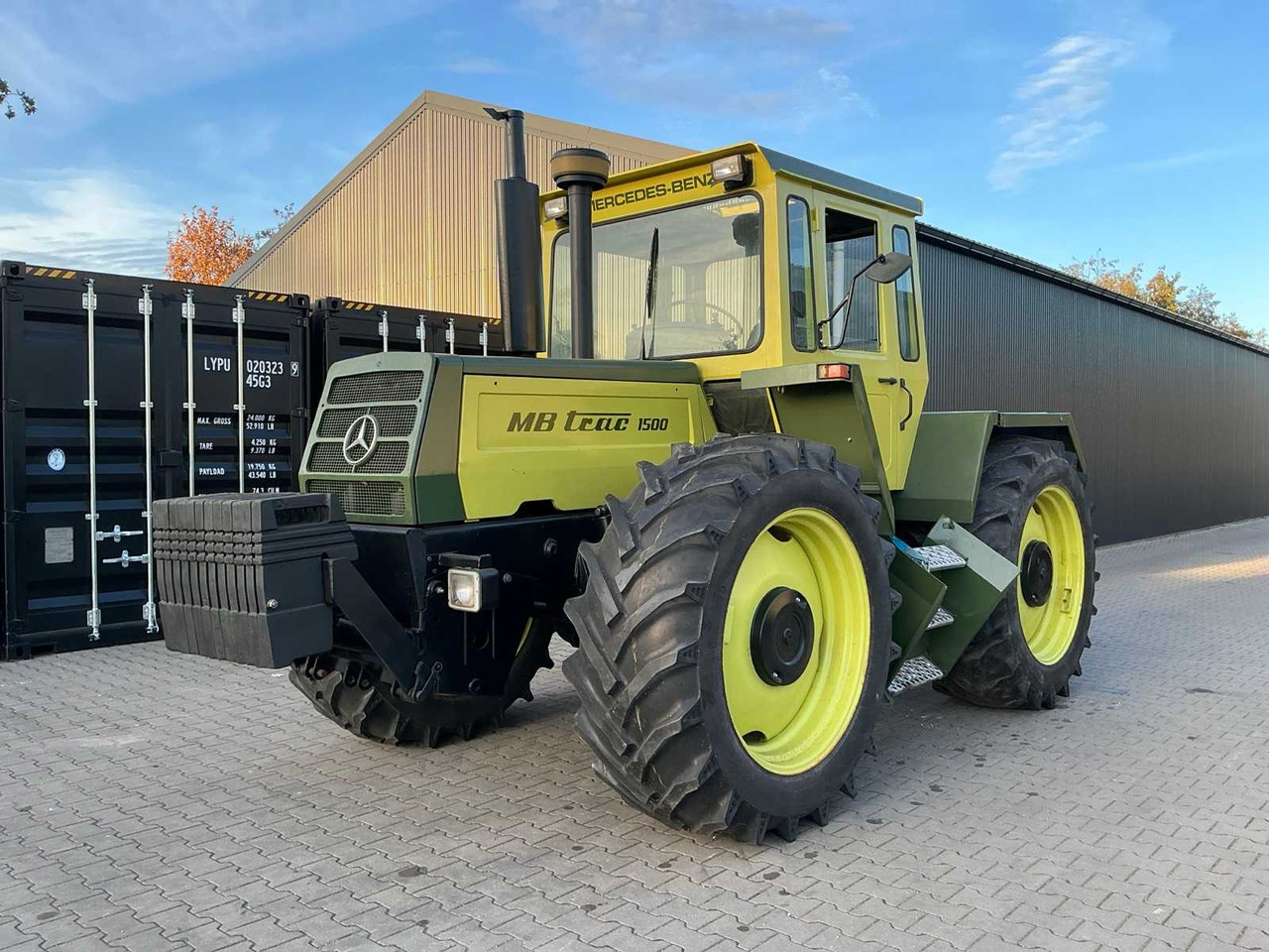 MERCEDES-BENZ MB TRAC 1500 TURBO ALL-WHEEL DRIVE AGRICULTURAL TRACTOR - Tracteur agricole: photos 1 MERCEDES-BENZ MB TRAC 1500 TURBO ALL-WHEEL DRIVE AGRICULTURAL TRACTOR - Tracteur agricole: photos 1