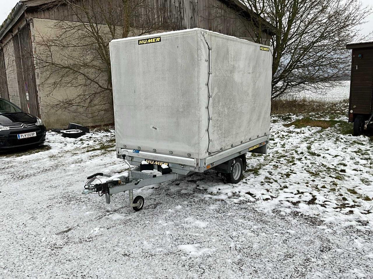 HUMER P 1223-VS-1500 CAR TRAILER - Remorque: photos 1 HUMER P 1223-VS-1500 CAR TRAILER - Remorque: photos 1
