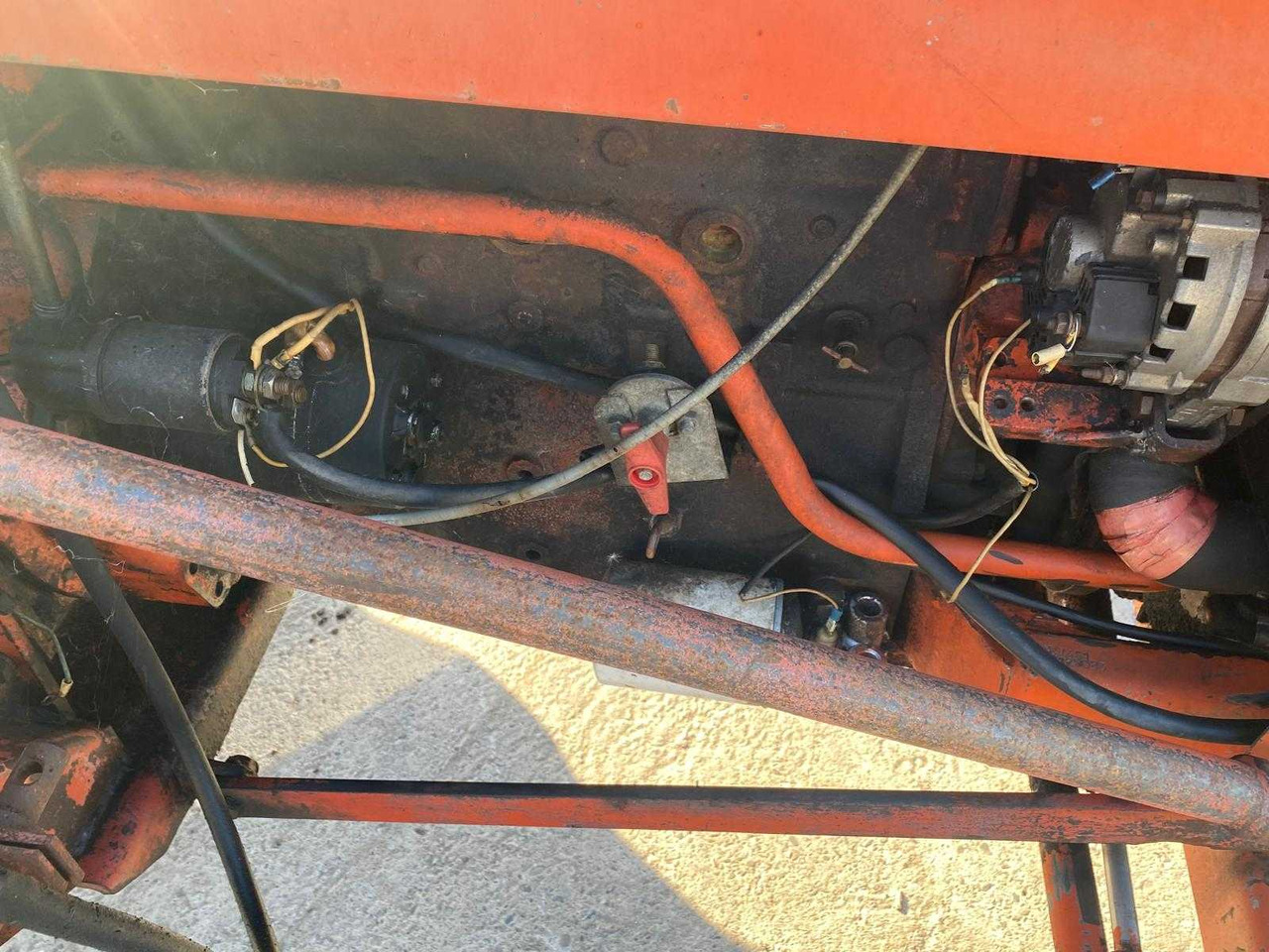 Tracteur communal Renault 651: photos 9 Tracteur communal Renault 651: photos 9
