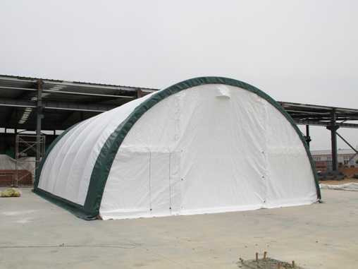 Rhino-Cross-Shelter 408020R 24x12,2x6,1 m - Cuve de stockage: photos 1 Rhino-Cross-Shelter 408020R 24x12,2x6,1 m - Cuve de stockage: photos 1