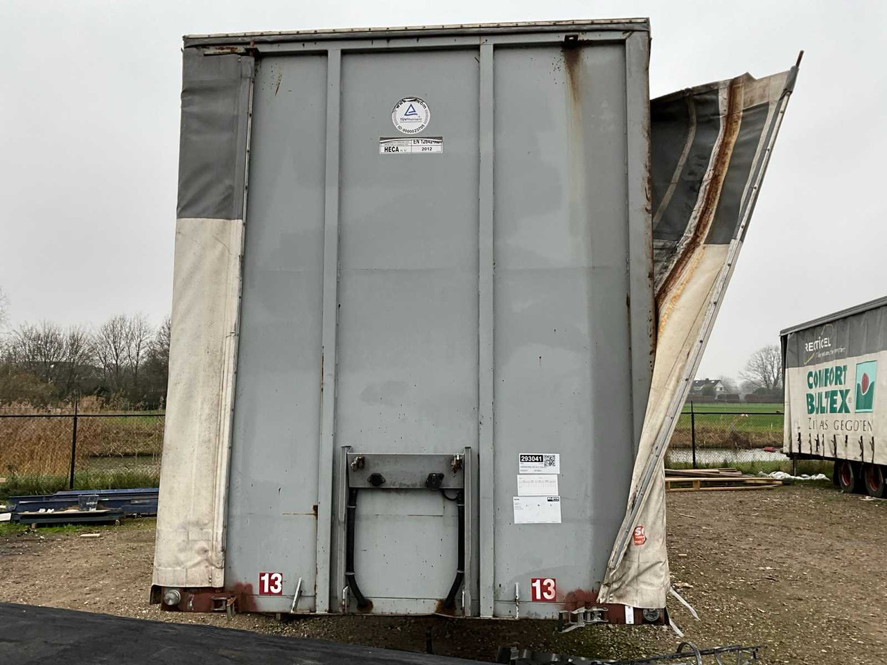 2000 HECA O-2-33M SEMI-TRAILER - Semi-remorque: photos 2 2000 HECA O-2-33M SEMI-TRAILER - Semi-remorque: photos 2