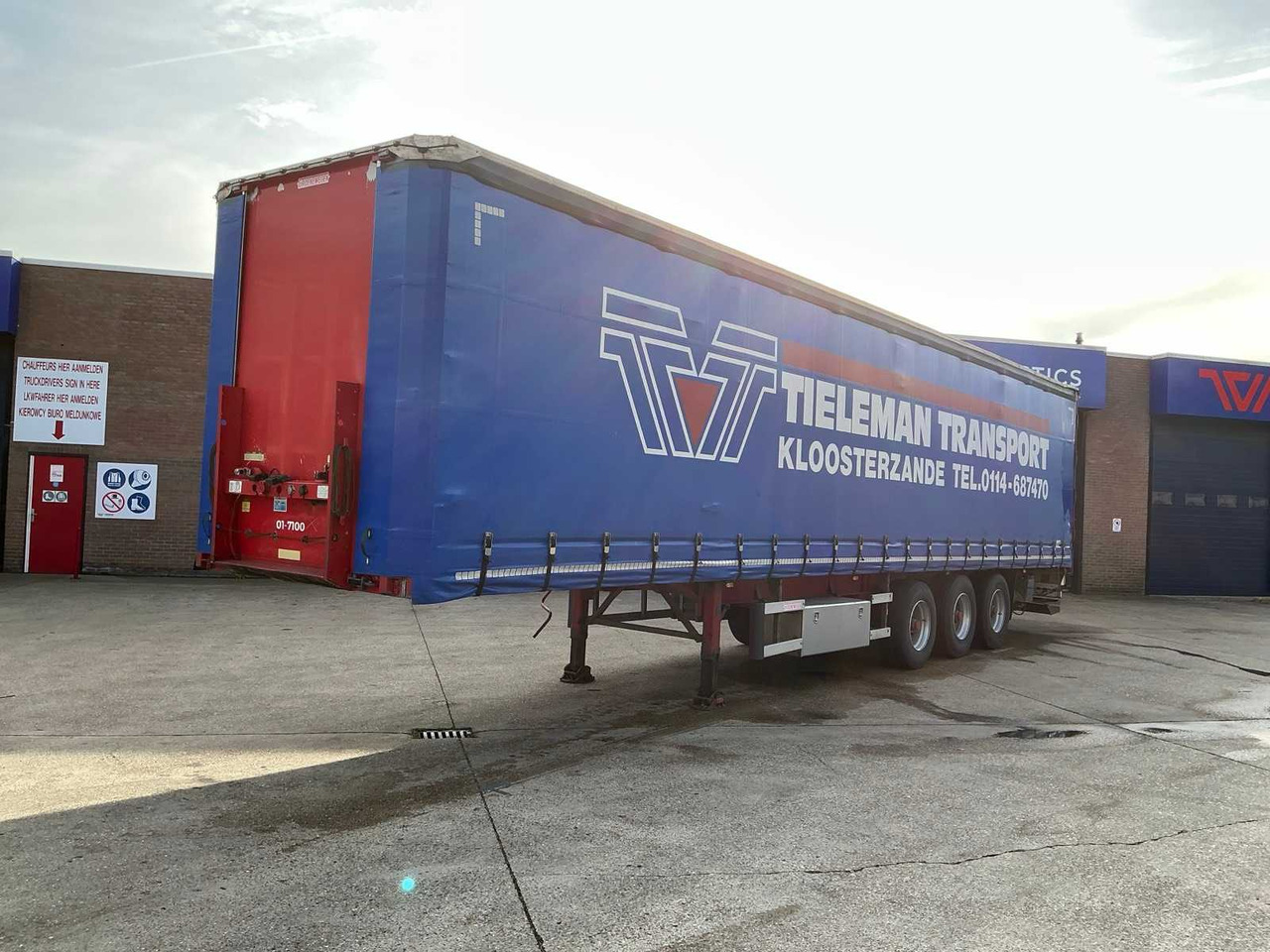 2006 GROENEWEGEN DRO-12-27 SEMI-TRAILER - Semi-remorque: photos 2 2006 GROENEWEGEN DRO-12-27 SEMI-TRAILER - Semi-remorque: photos 2