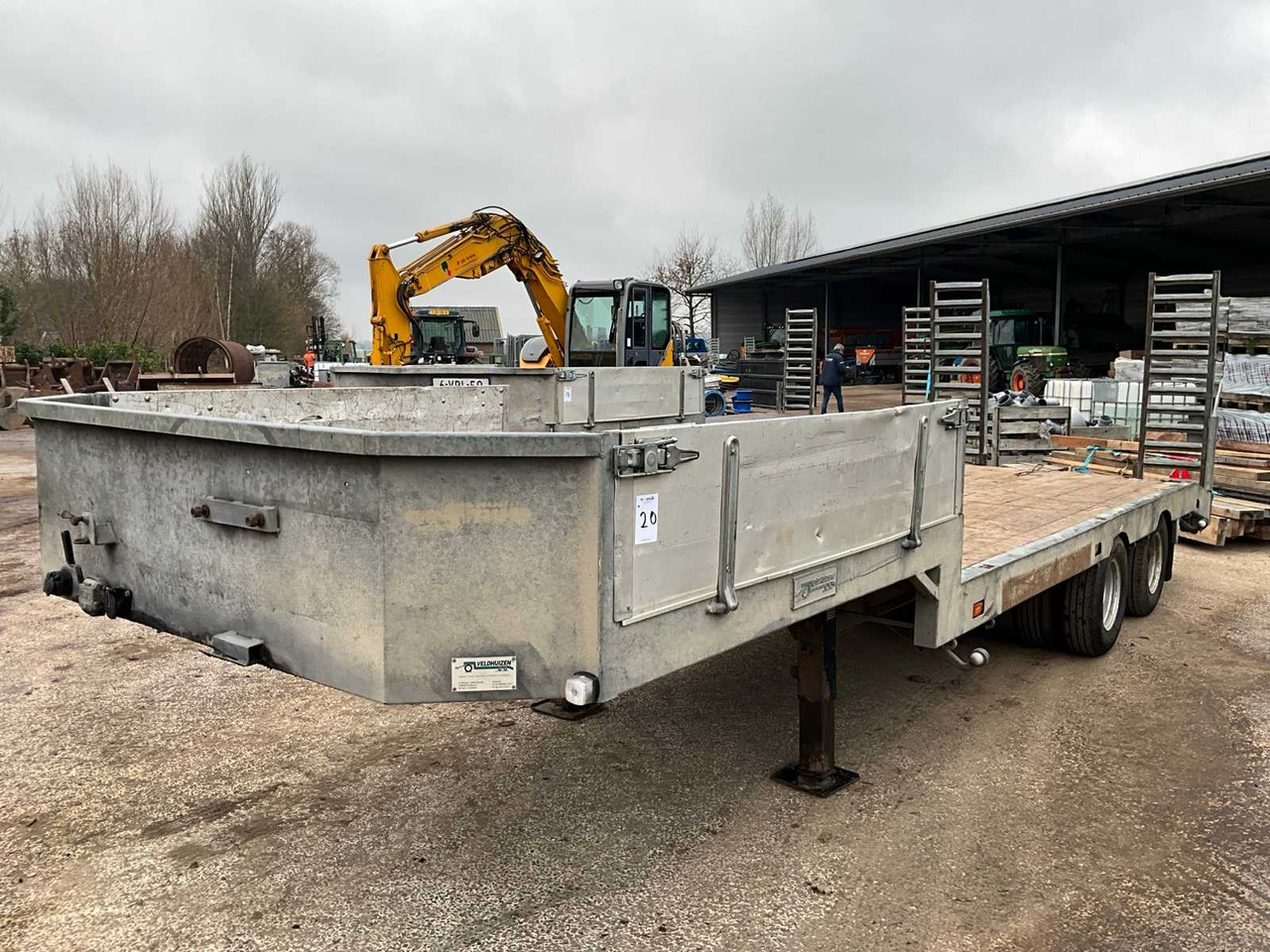 2006 VELDHUIZEN P 31-5A SEMI-TRAILER - Semi-remorque: photos 2 2006 VELDHUIZEN P 31-5A SEMI-TRAILER - Semi-remorque: photos 2