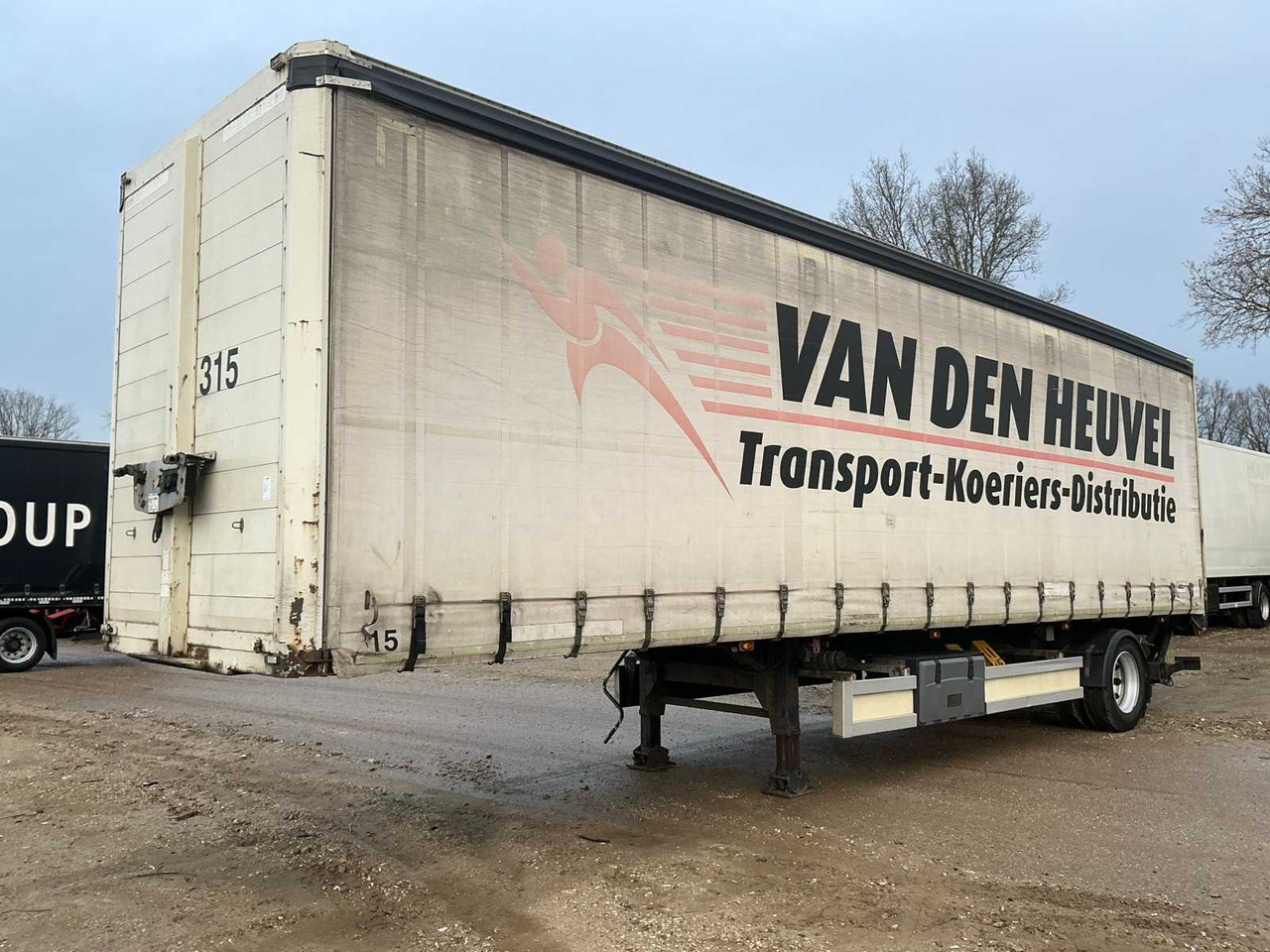 2012 RENDERS ROC 1210 CITY TAUTLINER SEMI-TRAILER - Semi-remorque: photos 1 2012 RENDERS ROC 1210 CITY TAUTLINER SEMI-TRAILER - Semi-remorque: photos 1