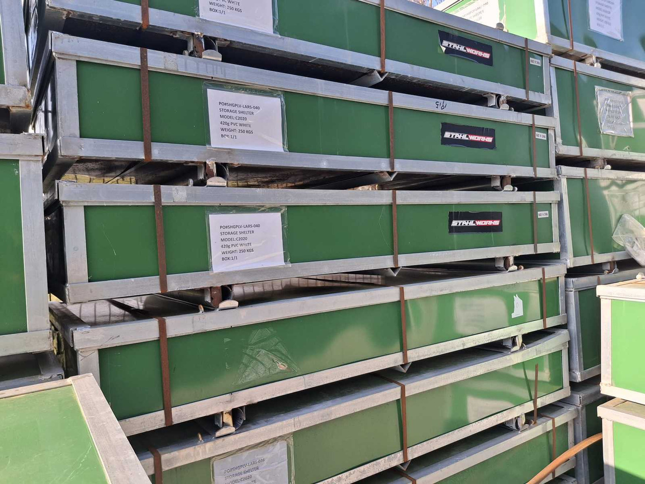 Stahlworks 20ft 6x6 meter - Cuve de stockage: photos 4 Stahlworks 20ft 6x6 meter - Cuve de stockage: photos 4