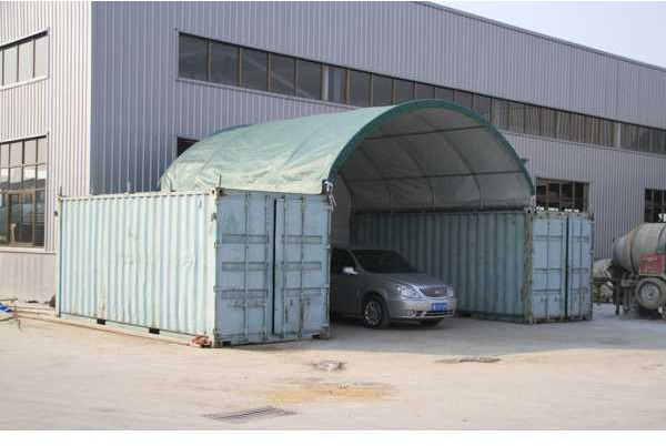 Stahlworks 20ft 6x6 meter met eind zeil - Cuve de stockage: photos 4 Stahlworks 20ft 6x6 meter met eind zeil - Cuve de stockage: photos 4