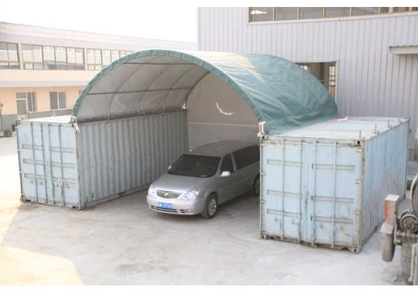 Stahlworks 20ft 6x6 meter met eind zeil - Cuve de stockage: photos 5 Stahlworks 20ft 6x6 meter met eind zeil - Cuve de stockage: photos 5