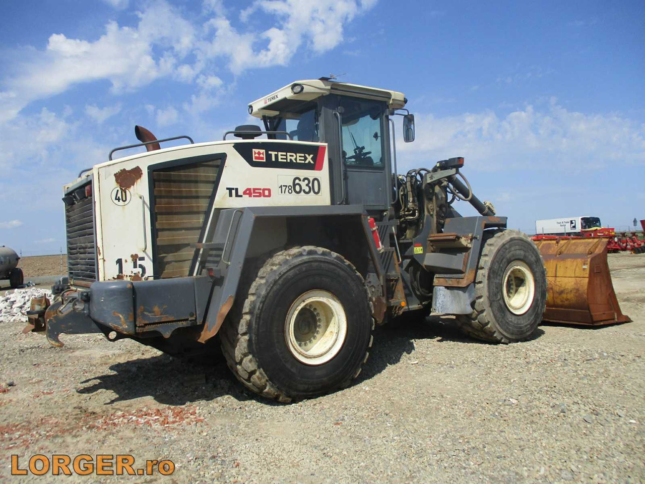 TEREX TL 450 WHEEL LOADER - Chargeuse sur pneus: photos 3 TEREX TL 450 WHEEL LOADER - Chargeuse sur pneus: photos 3