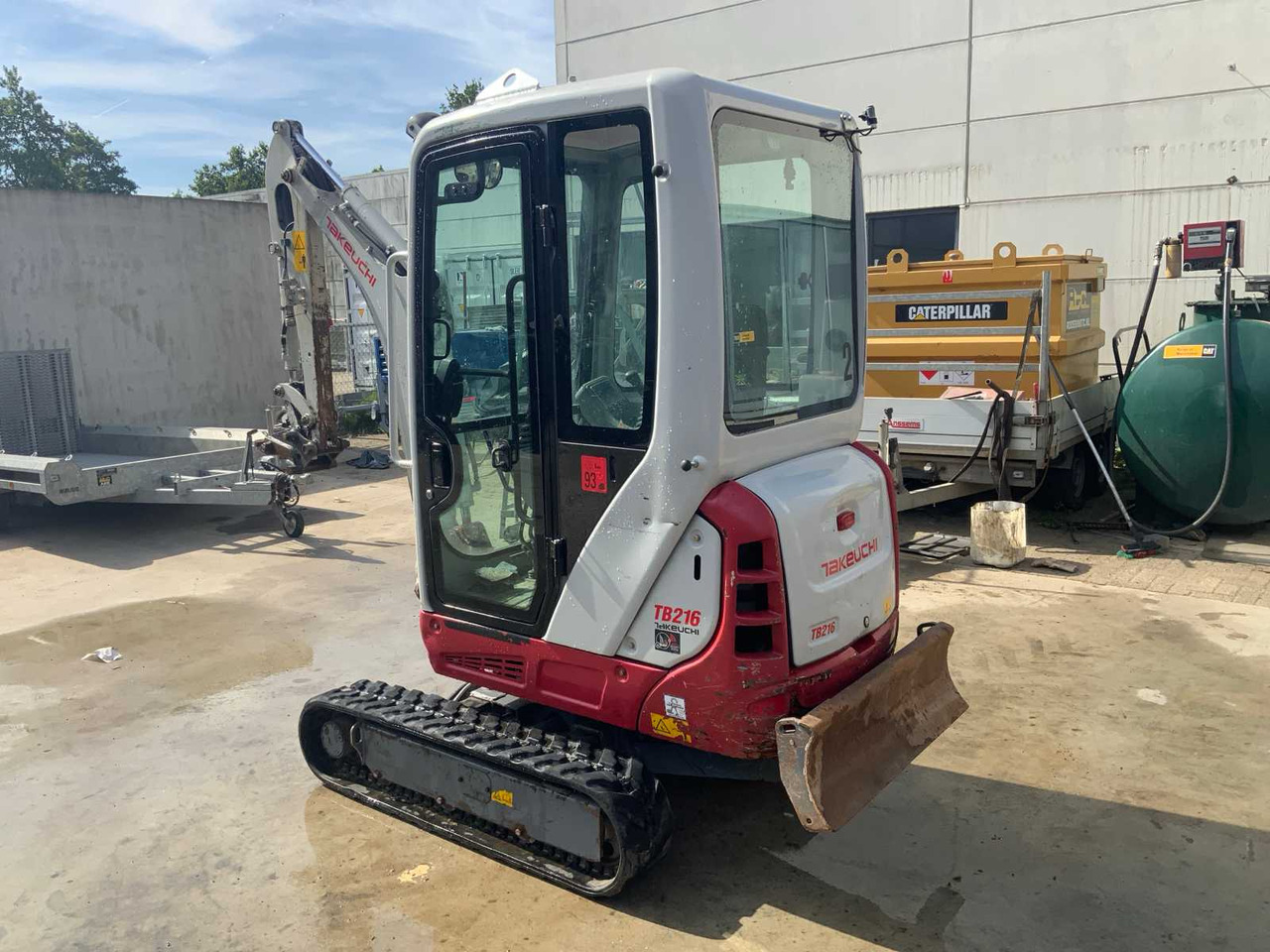 Takeuchi TB 216 - Mini pelle: photos 5 Takeuchi TB 216 - Mini pelle: photos 5