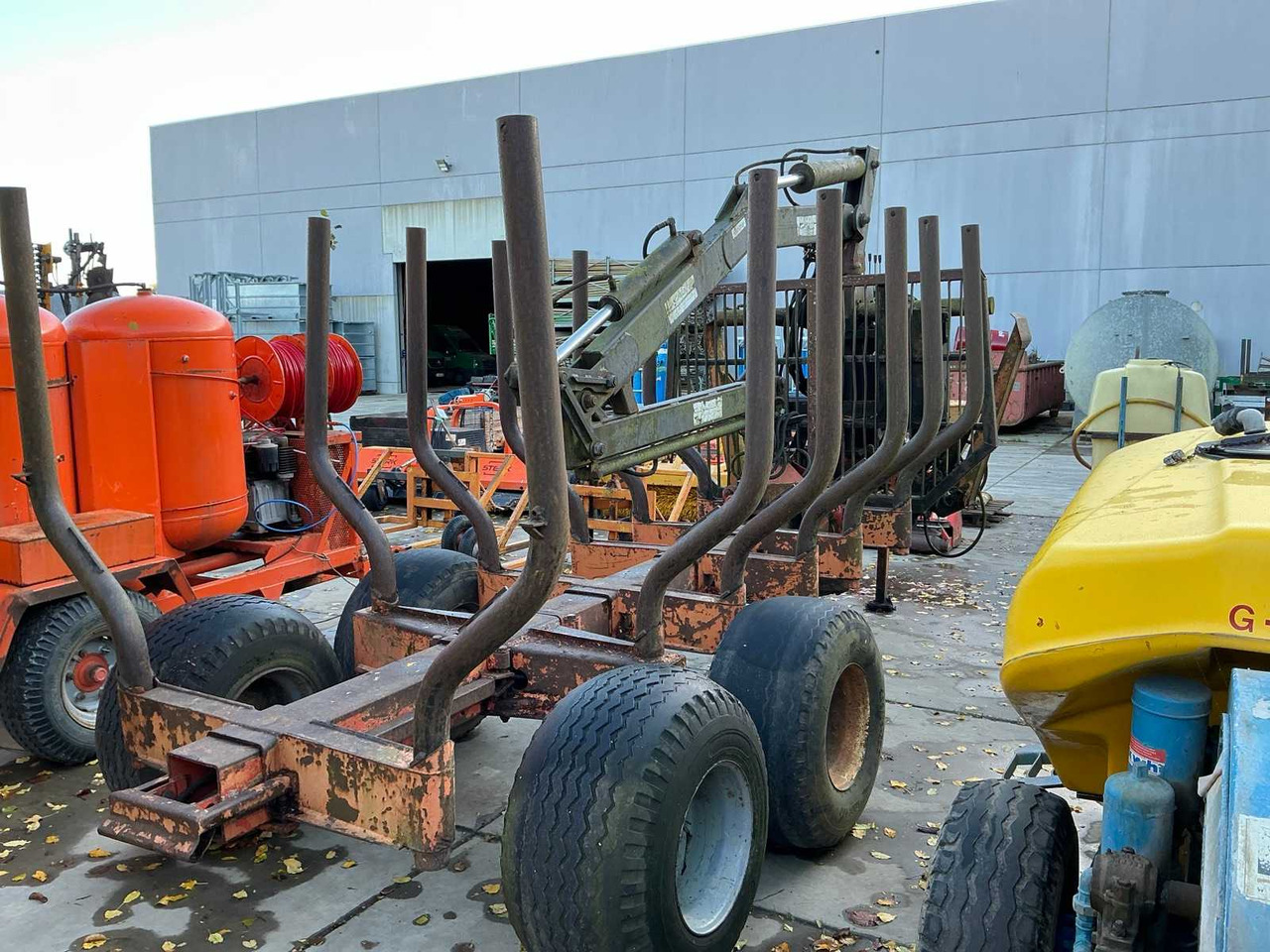 Tree transport trailer - Remorque agricole: photos 3 Tree transport trailer - Remorque agricole: photos 3