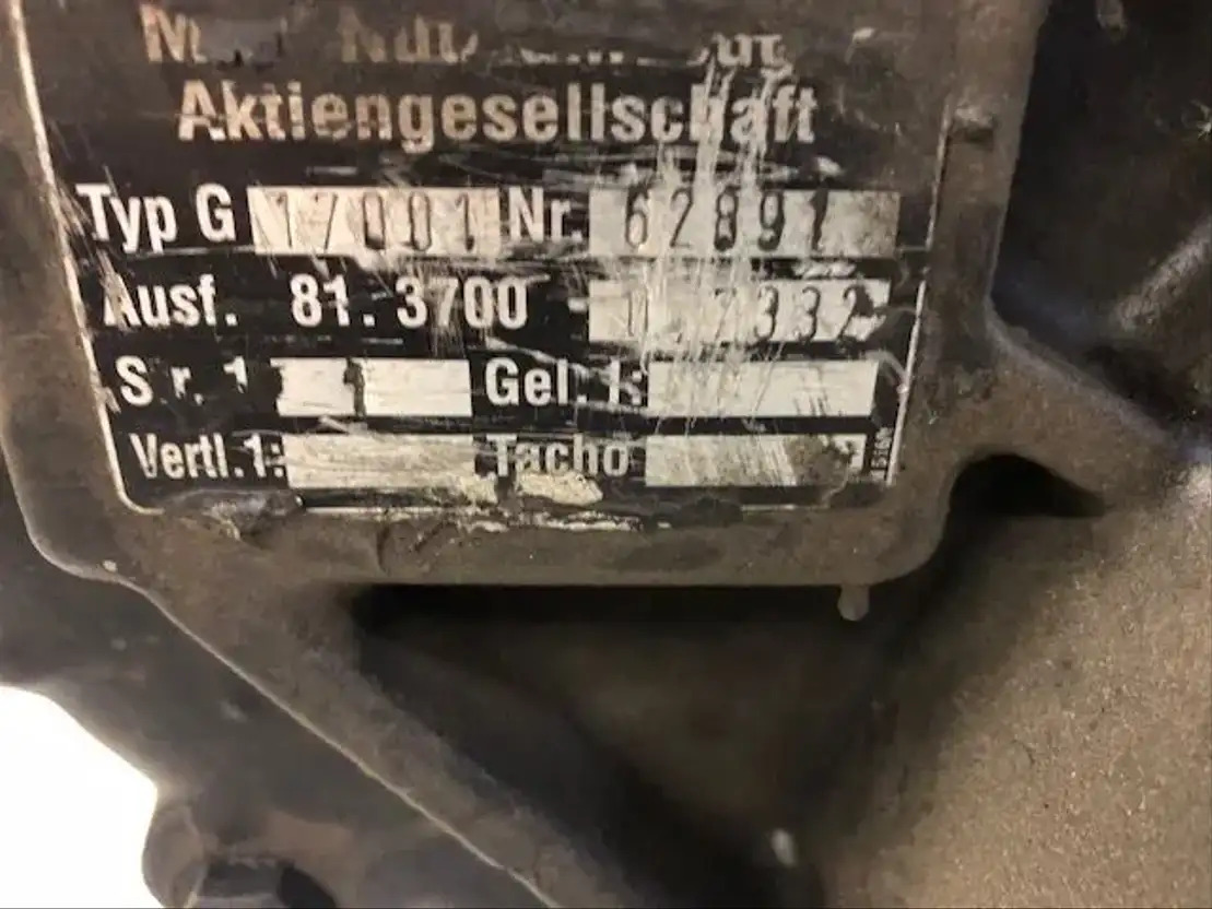 MAN Tussenbak G 1700-1 - Boîte de vitesse et pièces pour Camion: photos 3 MAN Tussenbak G 1700-1 - Boîte de vitesse et pièces pour Camion: photos 3