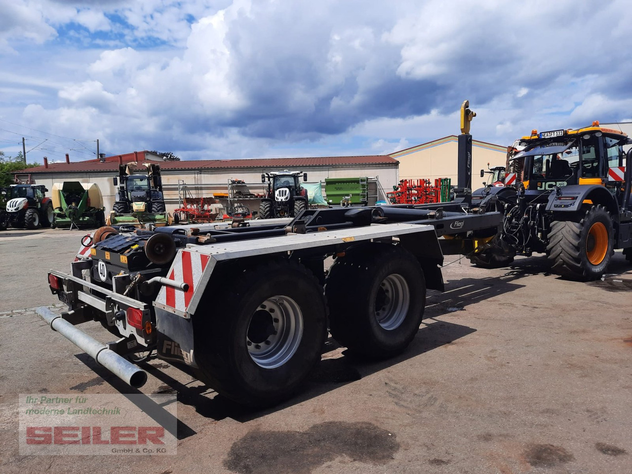 Fliegl HKL 22 Tandem - Remorque ampliroll/ Multibenne: photos 1 Fliegl HKL 22 Tandem - Remorque ampliroll/ Multibenne: photos 1