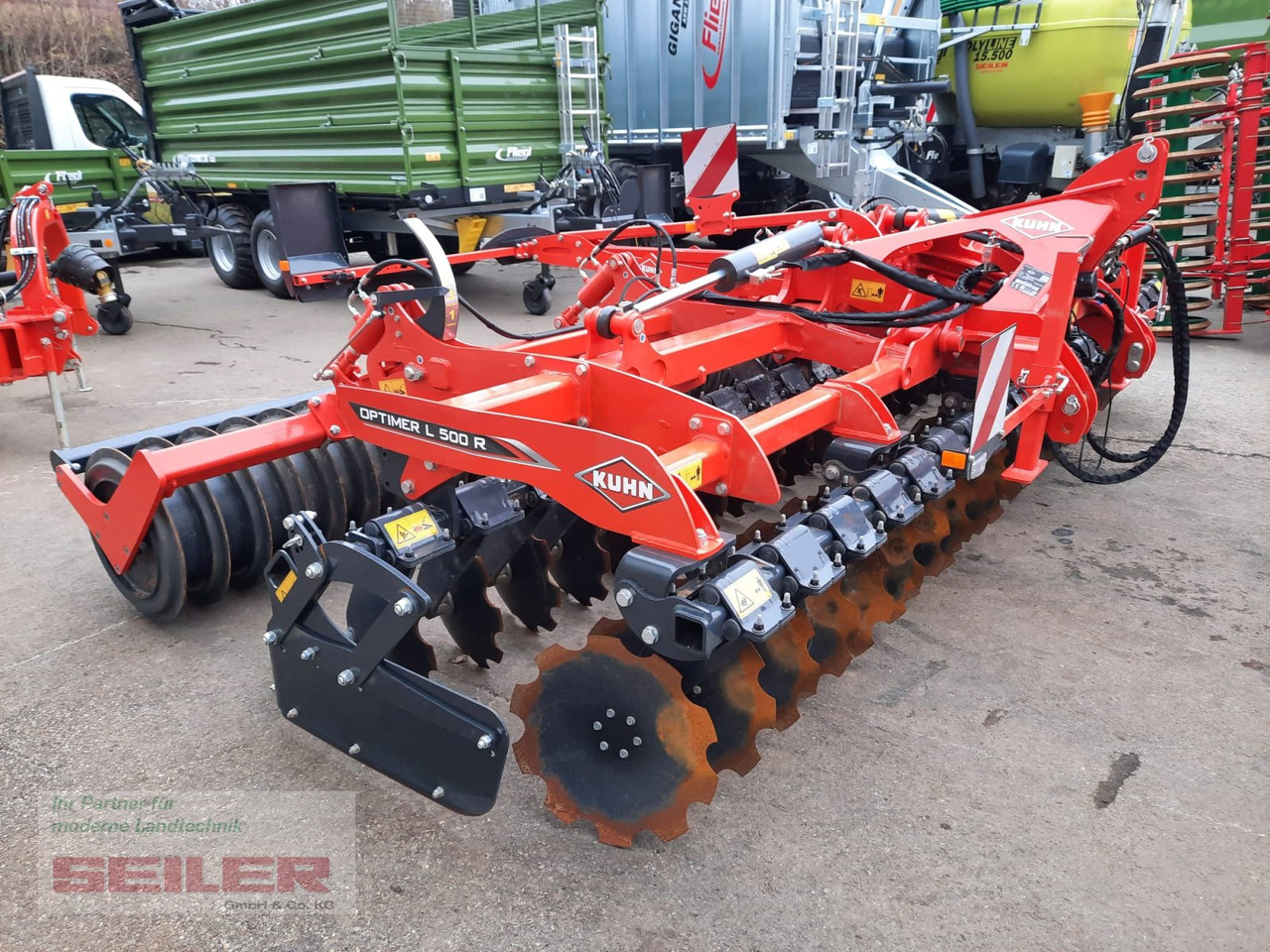 Kuhn Optimer L 500 R T-Liner - Cover crop: photos 4 Kuhn Optimer L 500 R T-Liner - Cover crop: photos 4