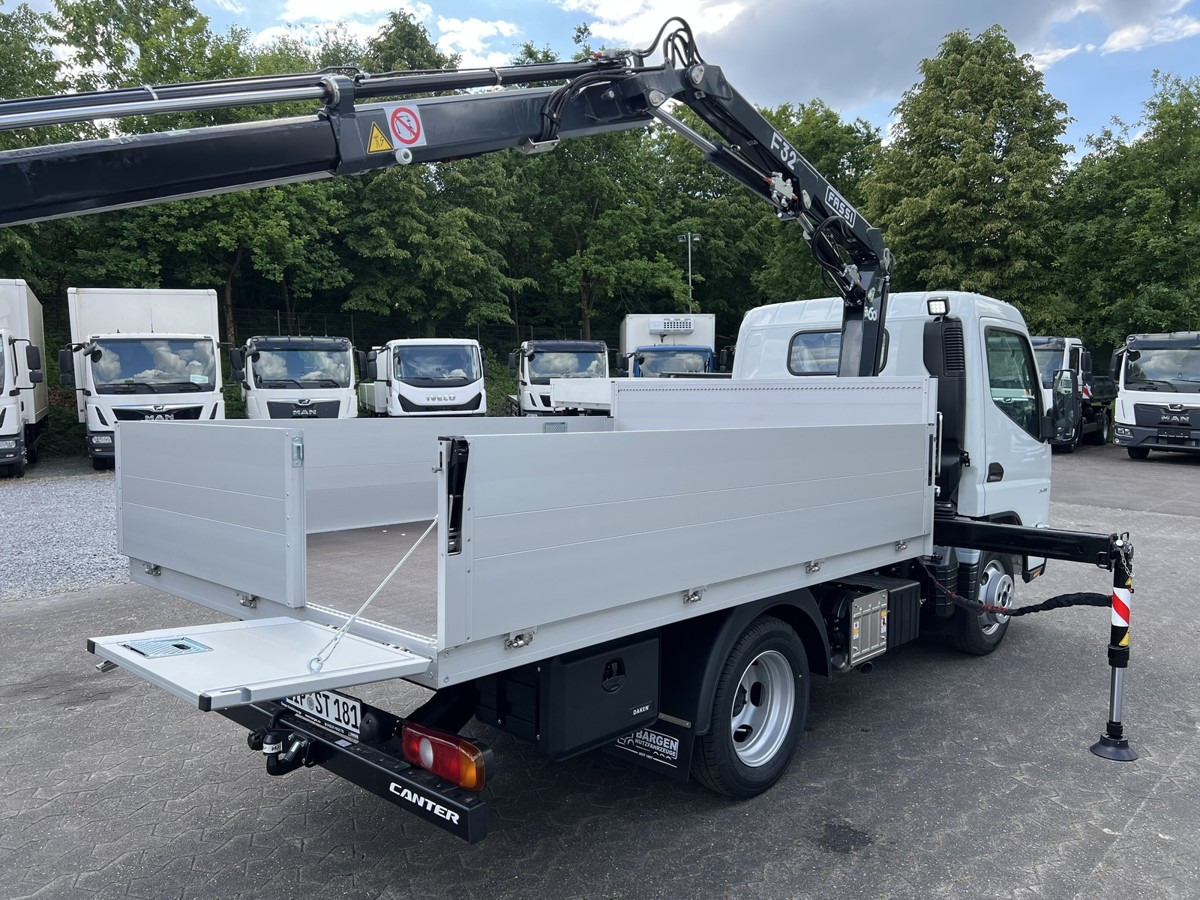 Utilitaire plateau neuf FUSO 3S15 Alu Pritsche 2.80m Ladekran Bohrgerät: photos 10