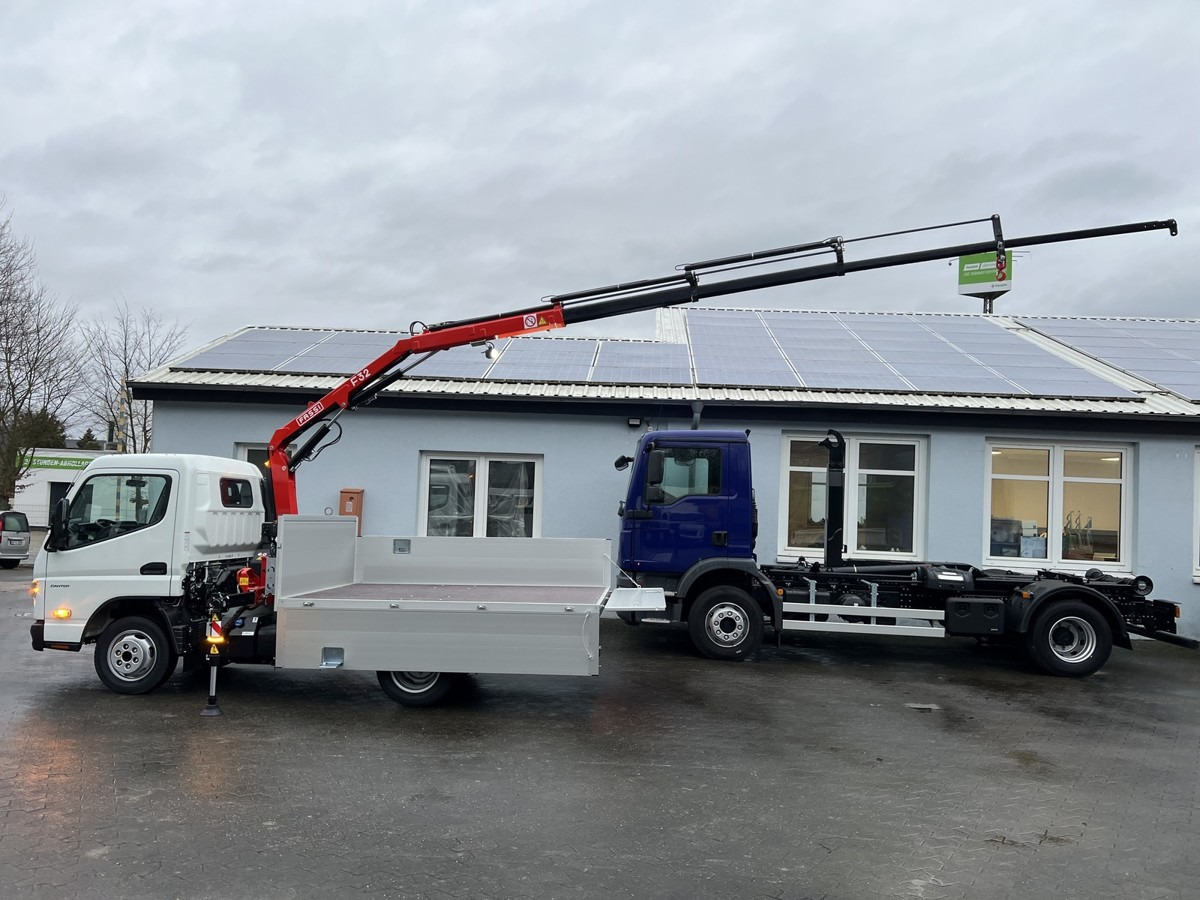 FUSO 3S15 Alu Pritsche 2.80m Ladekran Funk! sofort ve - Camion grue, Utilitaire plateau: photos 3 FUSO 3S15 Alu Pritsche 2.80m Ladekran Funk! sofort ve - Camion grue, Utilitaire plateau: photos 3