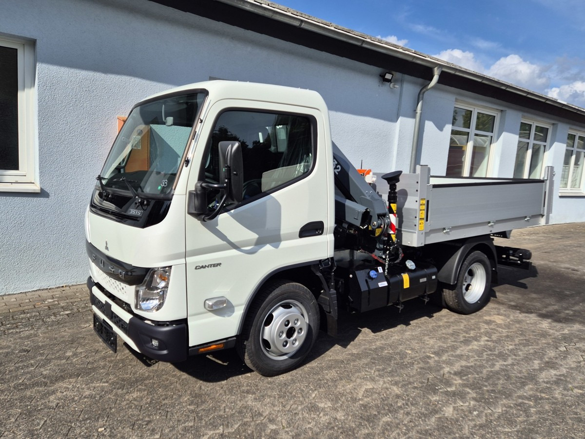 FUSO 3S15 Alukipper mit Ladekran Funk 3 x hydr. - Utilitaire benne: photos 4 FUSO 3S15 Alukipper mit Ladekran Funk 3 x hydr. - Utilitaire benne: photos 4