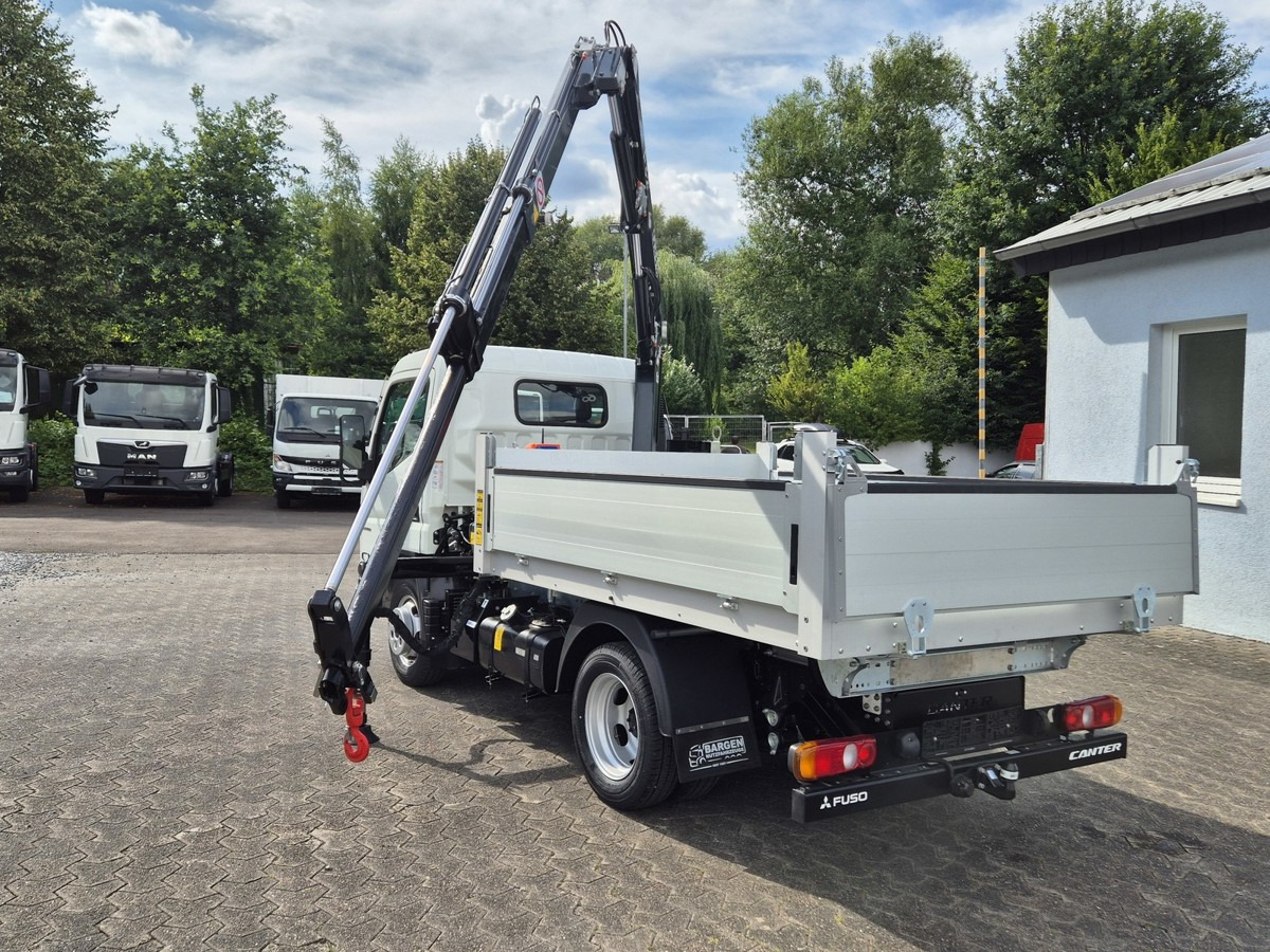 FUSO 3S15 Alukipper mit Ladekran Funk 3 x hydr. - Utilitaire benne: photos 2 FUSO 3S15 Alukipper mit Ladekran Funk 3 x hydr. - Utilitaire benne: photos 2