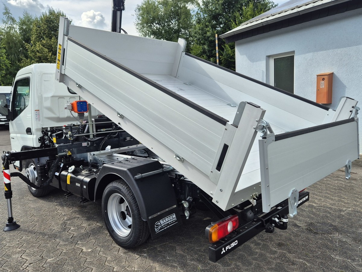 FUSO 3S15 Alukipper mit Ladekran Funk 3 x hydr. - Utilitaire benne: photos 5 FUSO 3S15 Alukipper mit Ladekran Funk 3 x hydr. - Utilitaire benne: photos 5